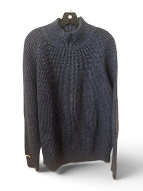 L.L. Bean Men’s Waffle Knit Sweater. Blueish/ Grey Size Large